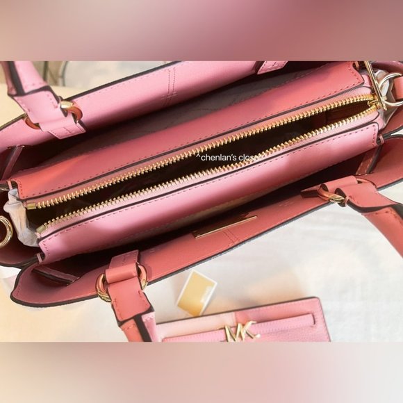 🌸NeW! Michael Kors Reed LG Satchel &Wallet Set - Picture 6 of 13